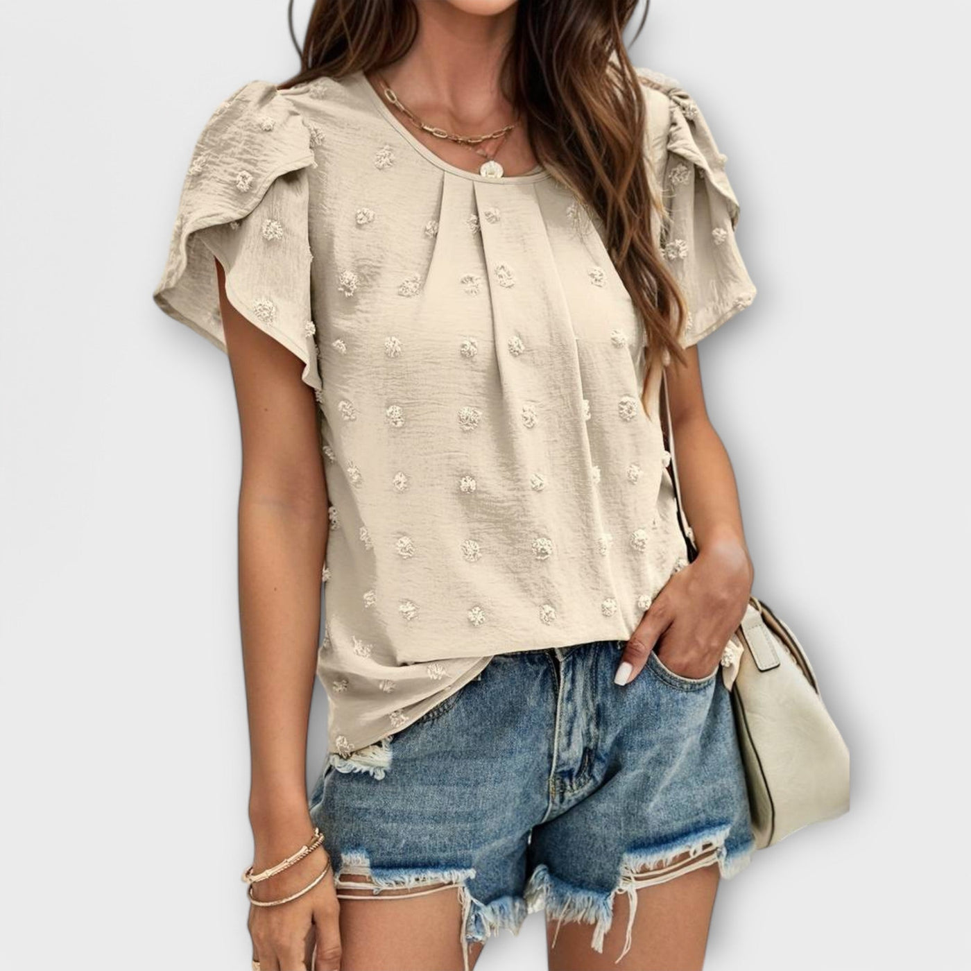 Charlotte - De perfecte polkadot blouse