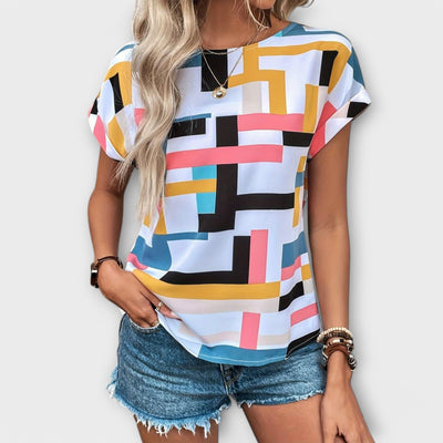 Chloe - Korte Mouwen Blouse