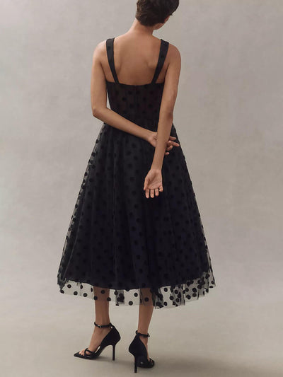 Polka Dot Bustier Jurk