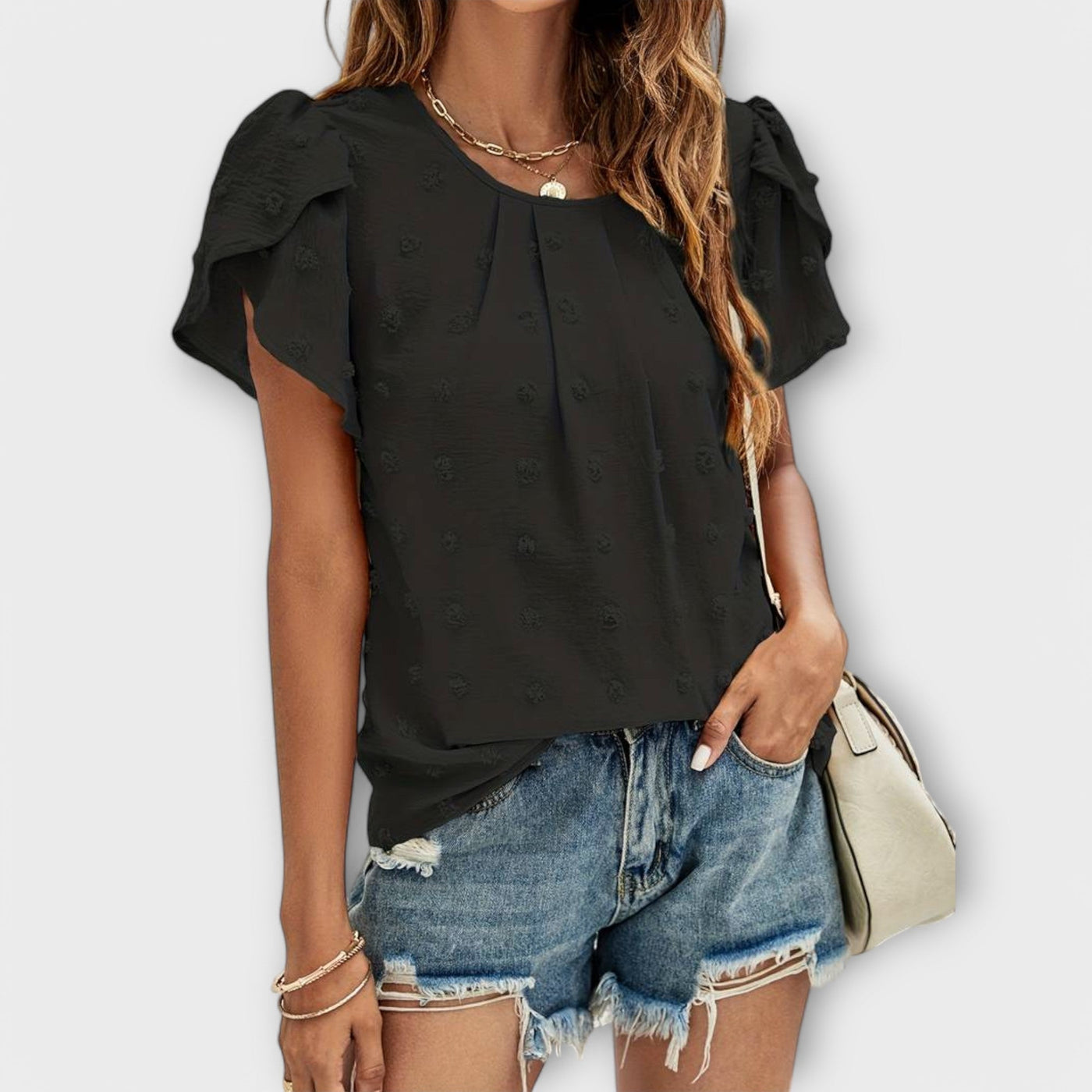 Charlotte - De perfecte polkadot blouse