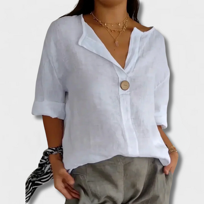 Jessa™ - Casual V-hals Blouse