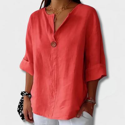 Jessa™ - Casual V-hals Blouse