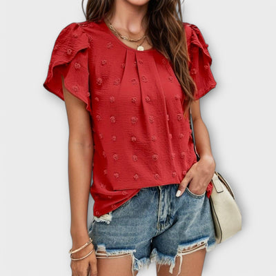 Charlotte - De perfecte polkadot blouse
