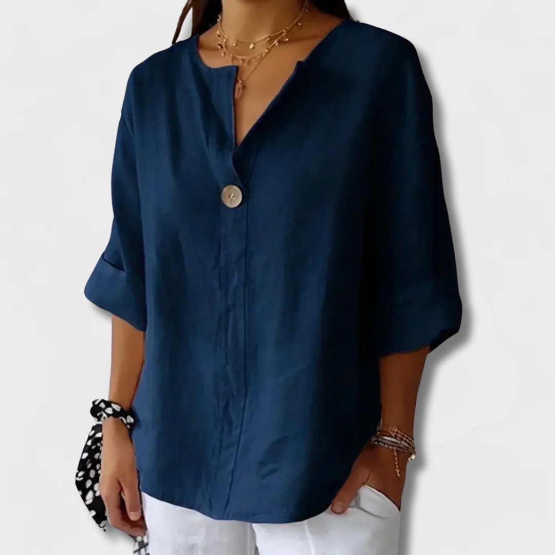 Jessa™ - Casual V-hals Blouse