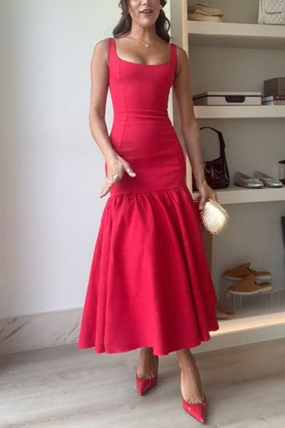 Margovil Ruffle Bodycon Jurk