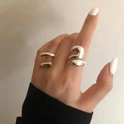 Elegante verstelbare ring