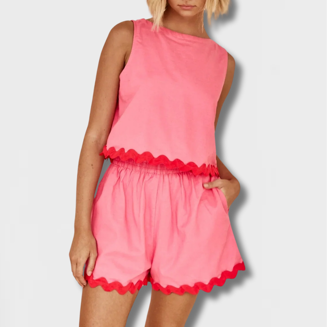 Avala: Scalloped Zomer Set