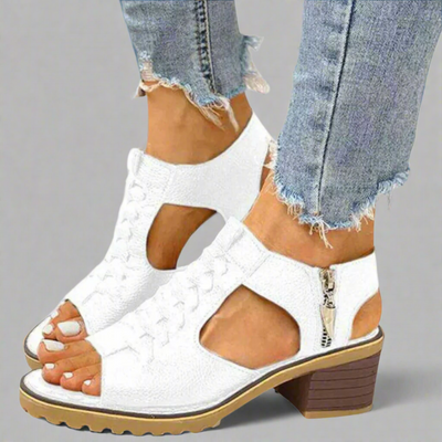Martina | Orthopedische sandalen met hak van premium materiaal