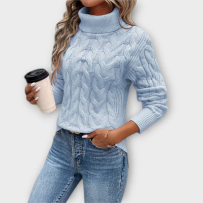 Amelia – Elegante Coltrui van Gebreid Materiaal