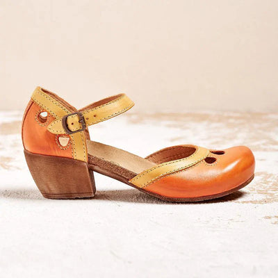 Fria | Comfortabele lage haksandalen