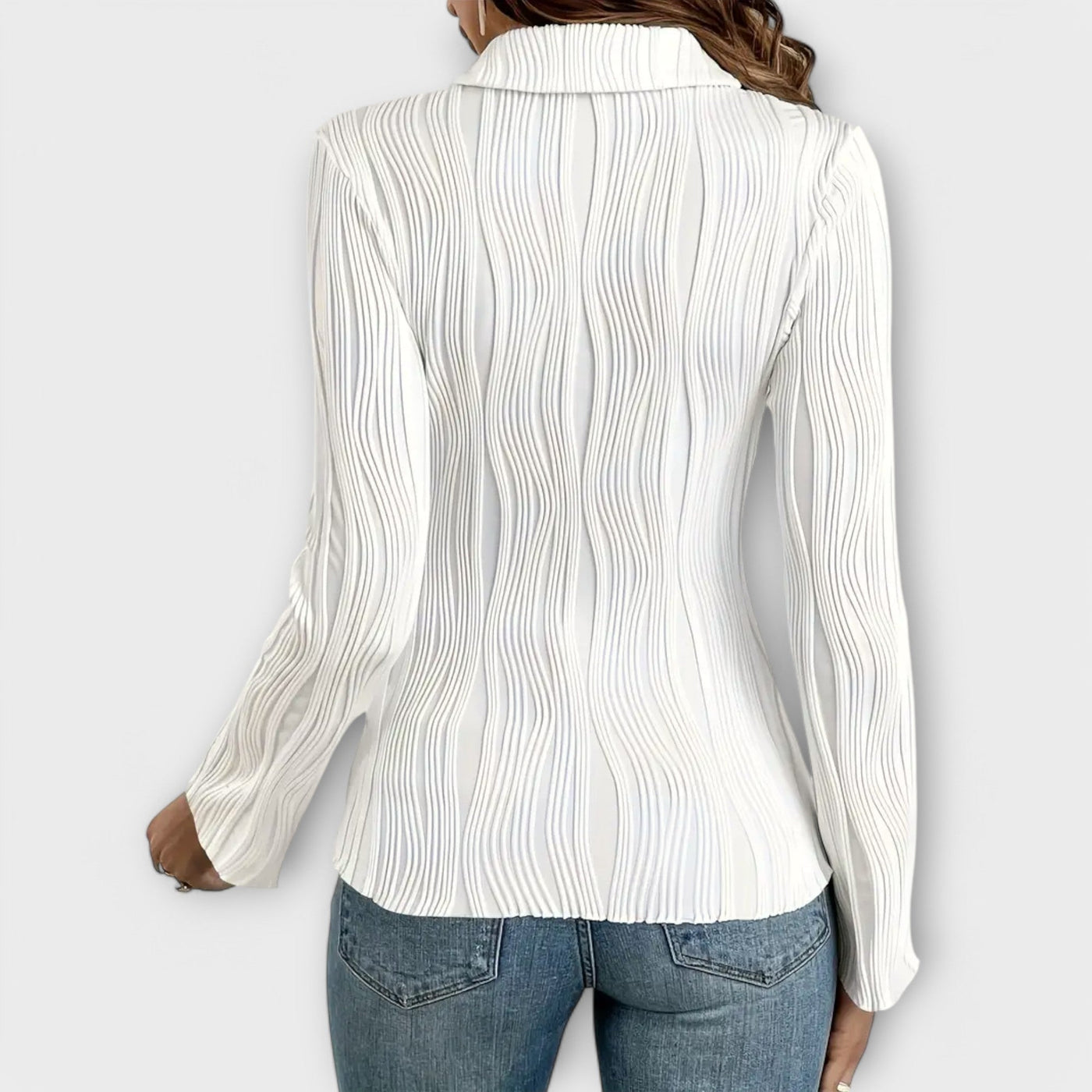 Natalie - Lange Mouwen Blouse