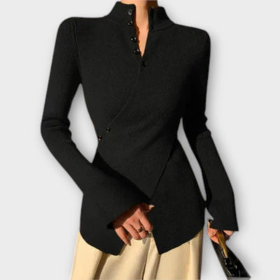 Michiko – Elegante trui van katoenbreisel