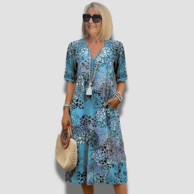 Florencia™ - Vibrant Midi-Jurk