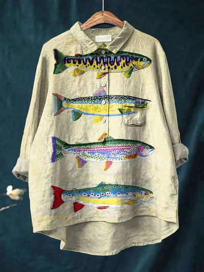 Darcy™ - Vis Kunst Shirt