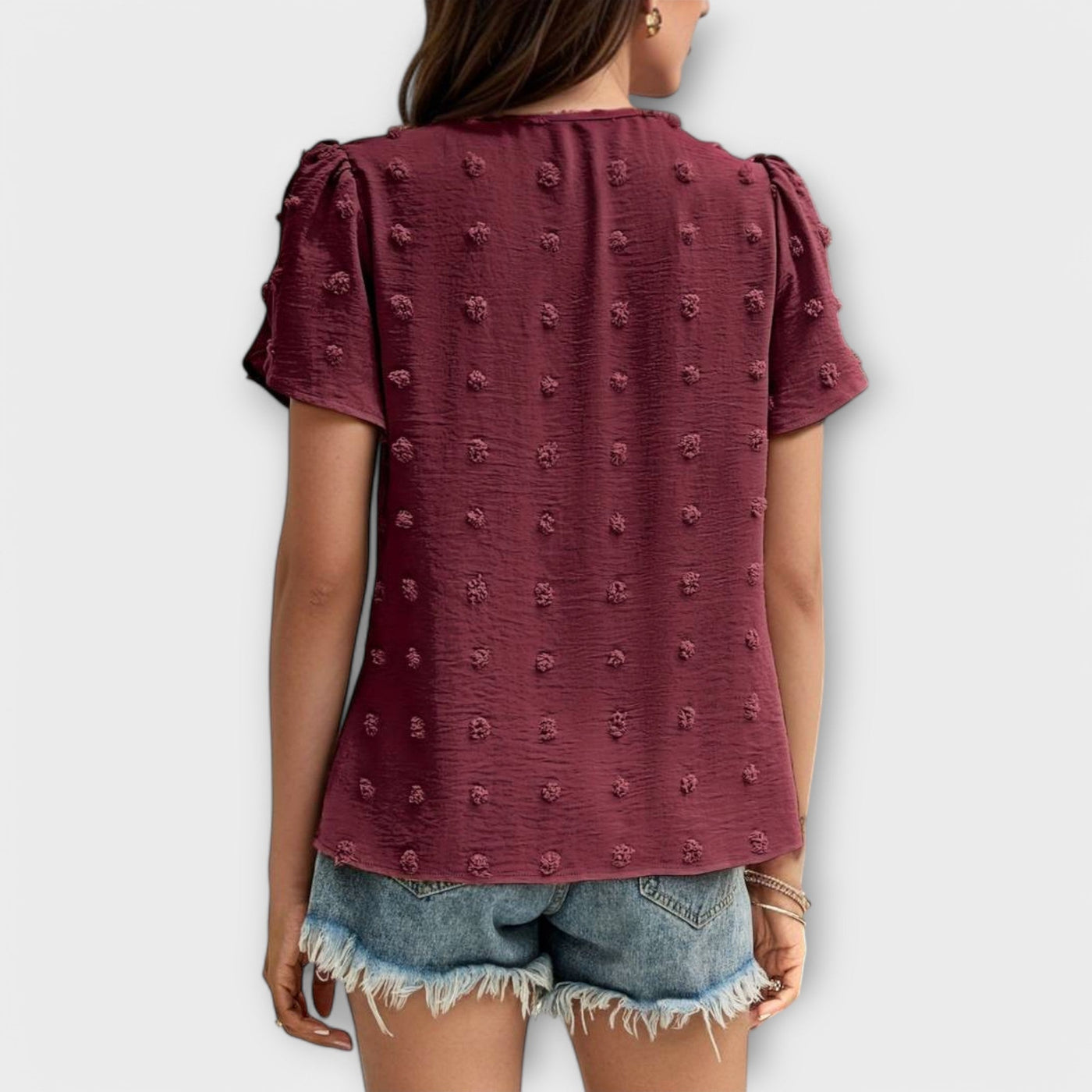 Charlotte - De perfecte polkadot blouse