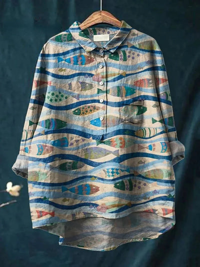 Darcy™ - Vis Kunst Shirt