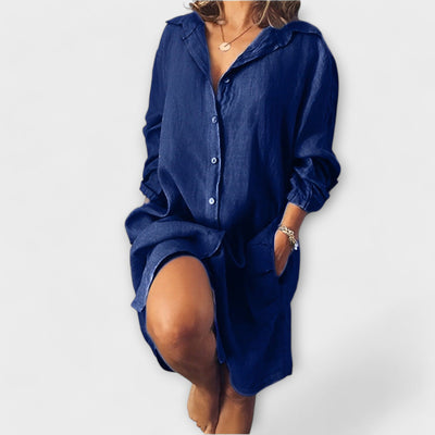 Casual linnen blouse voor dagelijks gebruik