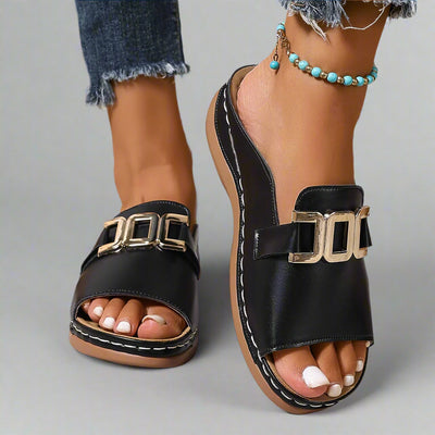 Silvia | Stijlvolle Platform Sandalen