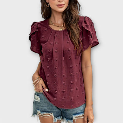 Charlotte - De perfecte polkadot blouse