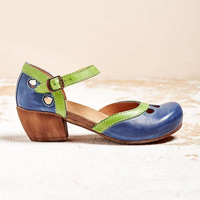Fria | Comfortabele lage haksandalen