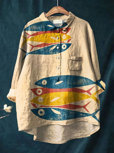 Darcy™ - Vis Kunst Shirt