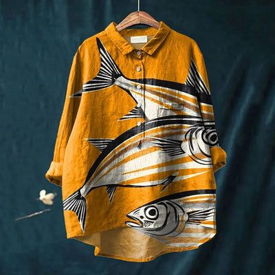 Darcy™ - Vis Kunst Shirt