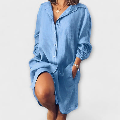 Casual linnen blouse voor dagelijks gebruik
