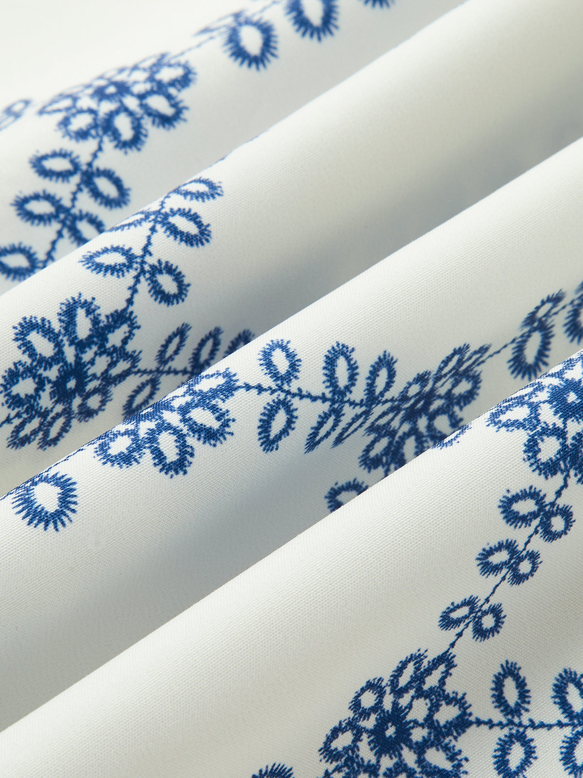 Geprinte Mouwloze Rok Set met Strik
