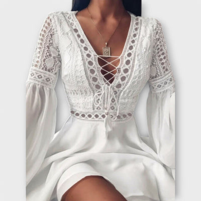 Skadi - Korte Boho-jurk
