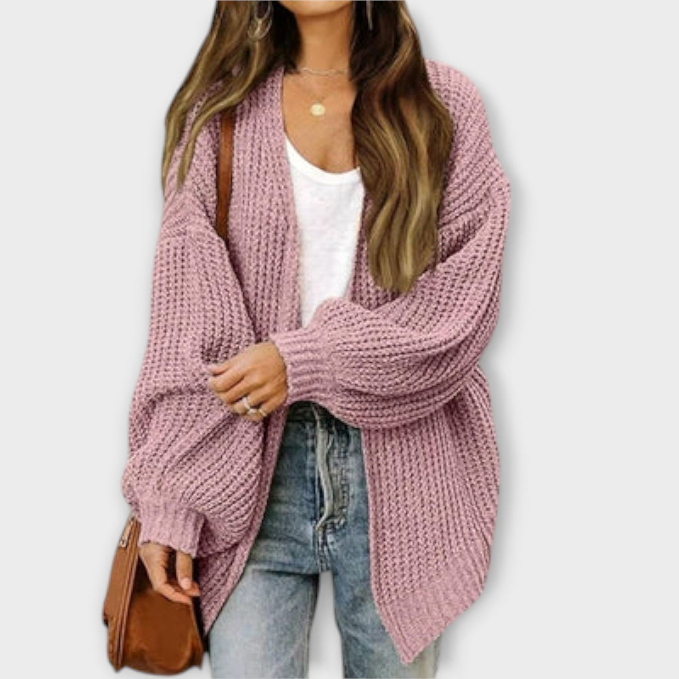 Leppa - Casual gebreide cardigan