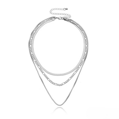Vintage Gouden 3-delige Laagketting