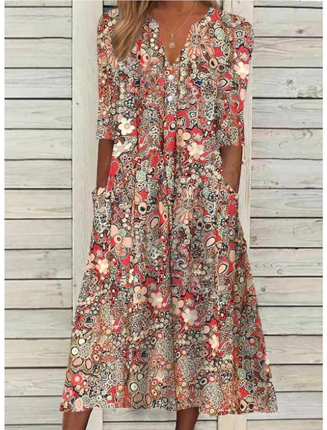 WILLOW | ELEGANTE ZOMERJURK MET BUIKBEDekking