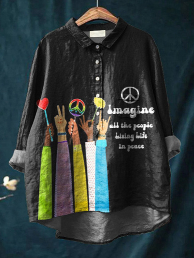 Hippie™ - Vrede Kunst T-shirt