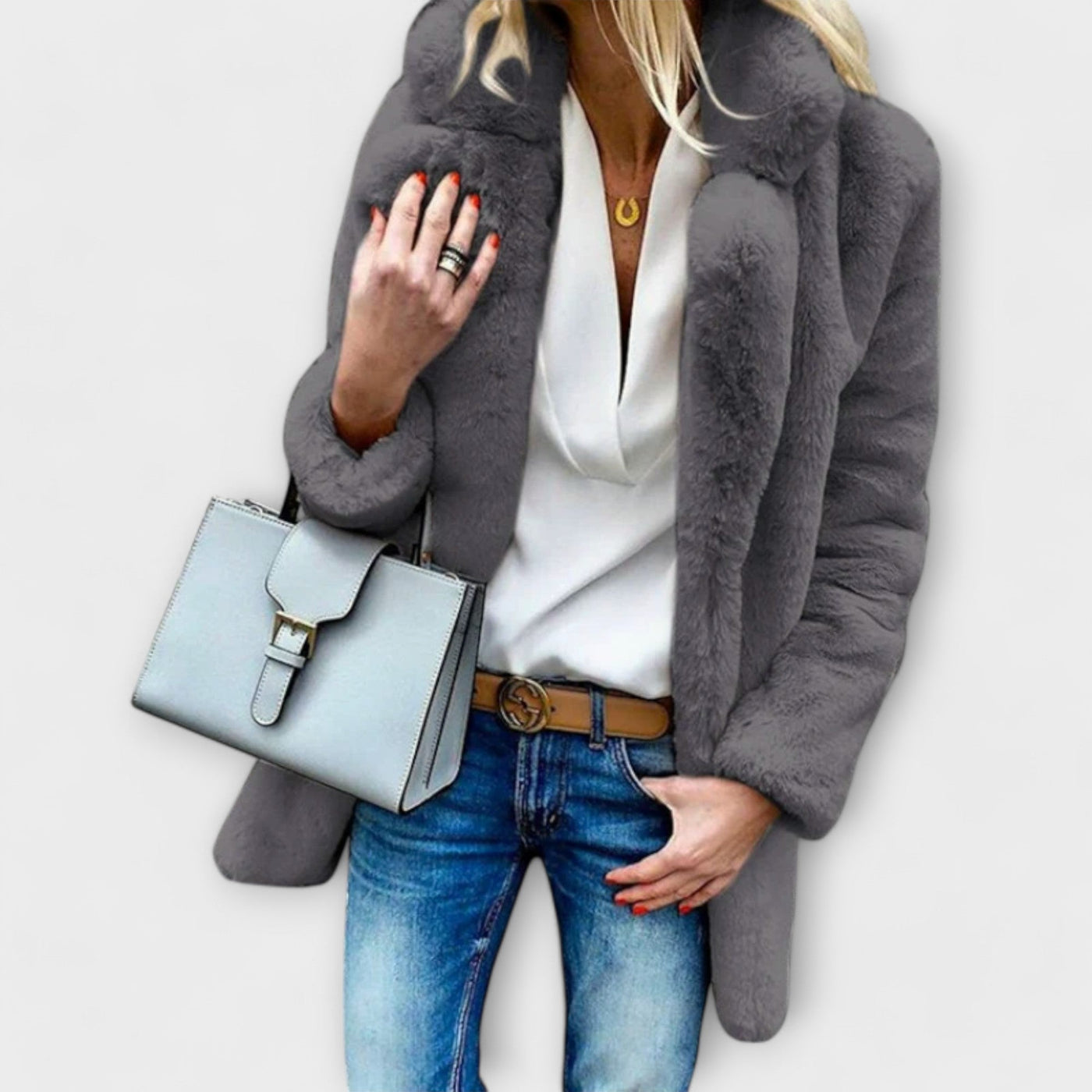 Luna – Warme en Fluffy Winterjas