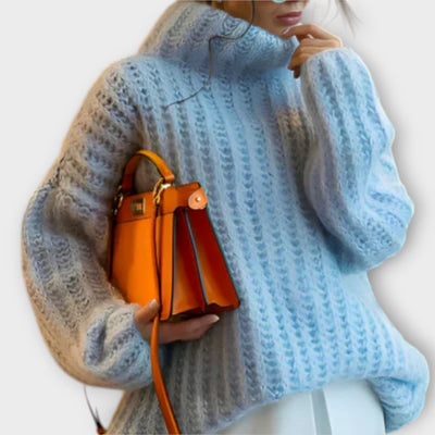 Paulina - Zachte dames hoodie met lange mouwen