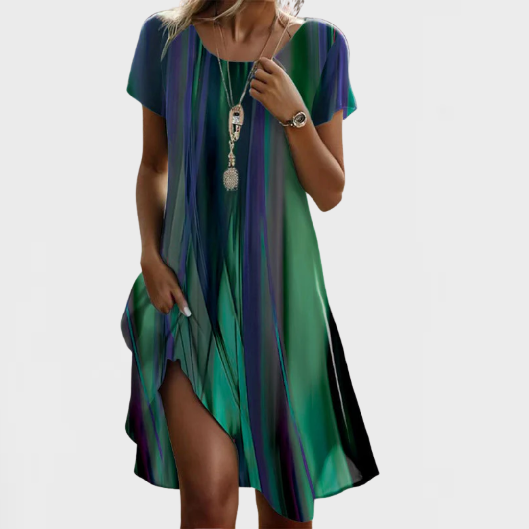Jamie™ - Casual Boho Gradient Jurk