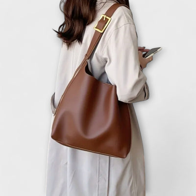 Lora. – Elegante Leren Schoudertas