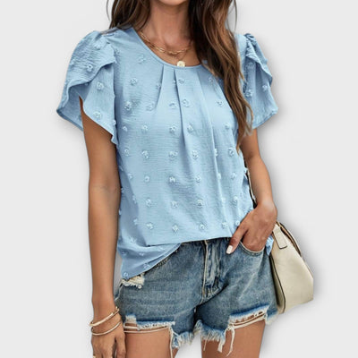 Charlotte - De perfecte polkadot blouse