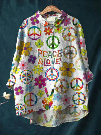 Hippie™ - Vrede Kunst T-shirt