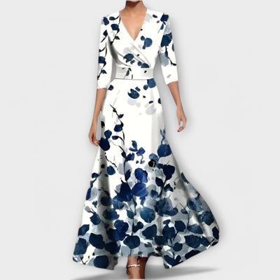 Alma - Elegante Mouwen Design Damesjurk