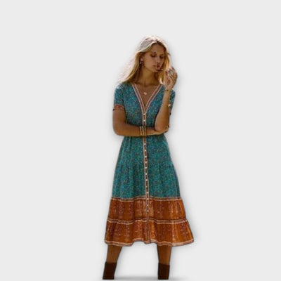 Ranya - Boho-Midikleed