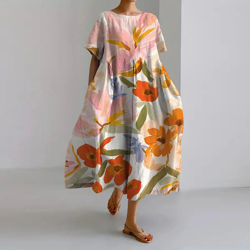ZOMER | Elegante Bloemenjurk