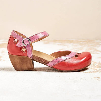 Fria | Comfortabele lage haksandalen