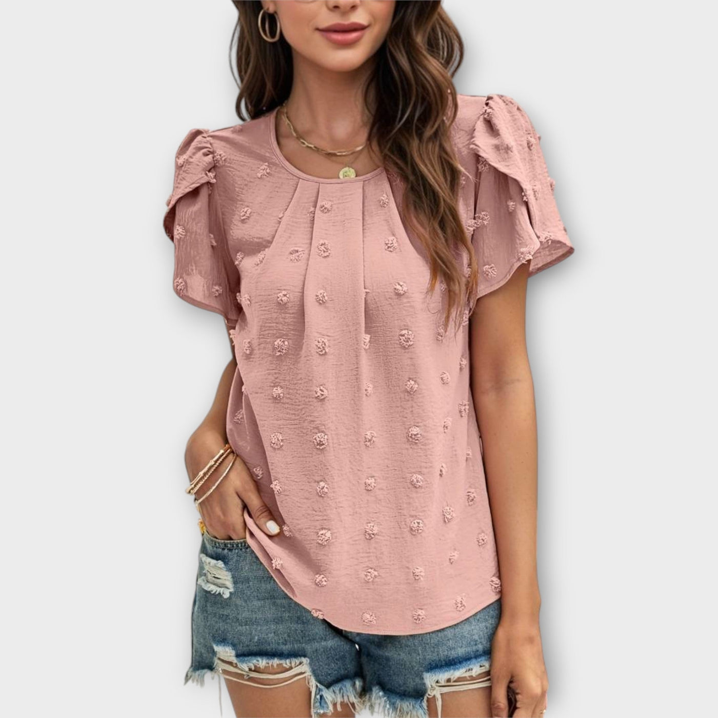 Charlotte - De perfecte polkadot blouse