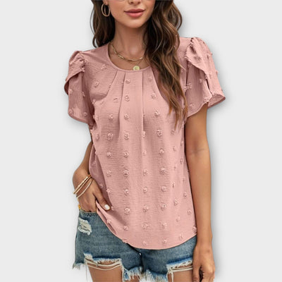 Charlotte - De perfecte polkadot blouse