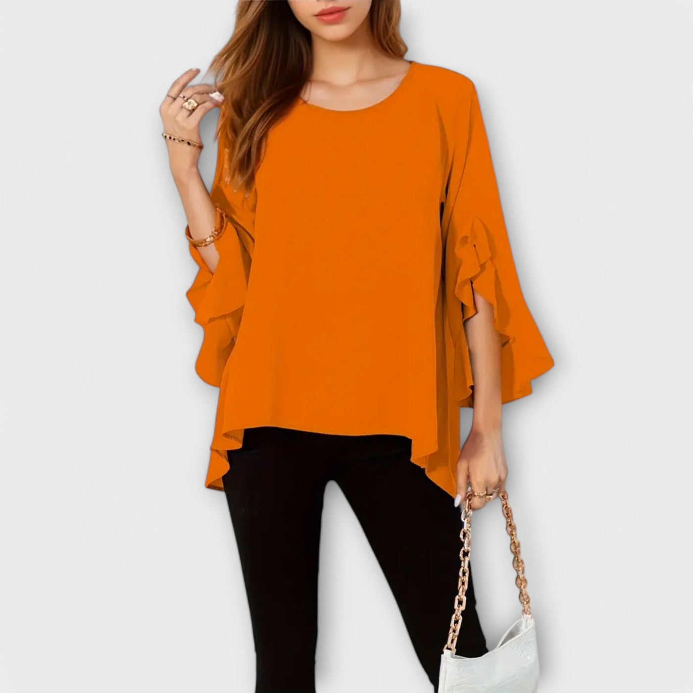 Aria - De perfecte lente blouse met ronde hals