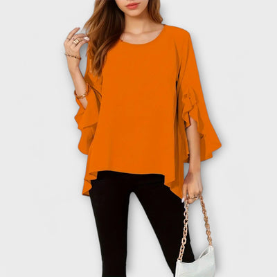 Aria - De perfecte lente blouse met ronde hals