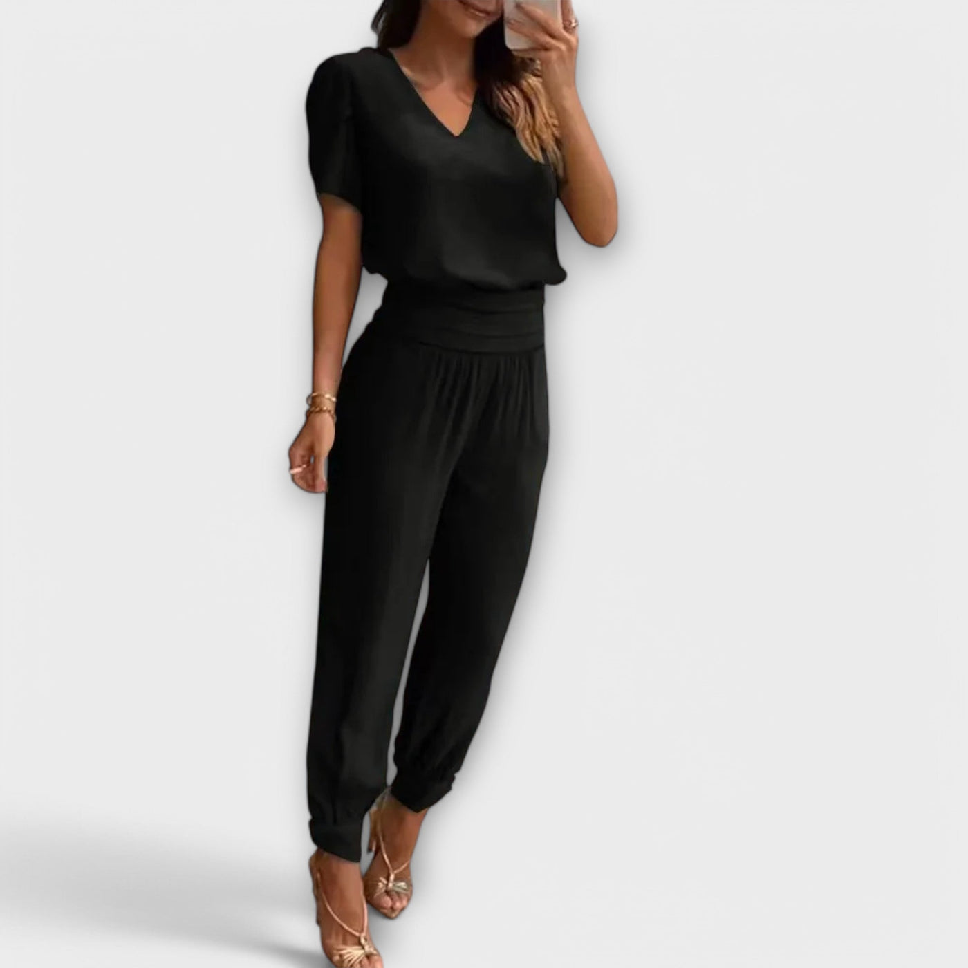 Irmelin – Elegante Set Met Top En Broek