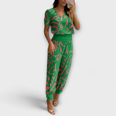Irmelin – Elegante Set Met Top En Broek