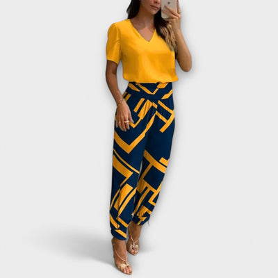 Irmelin – Elegante Set Met Top En Broek